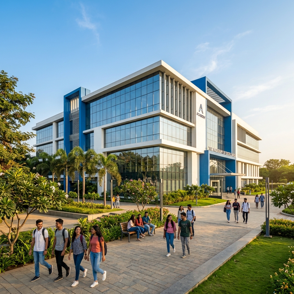 Veenapeeth Academy modern campus building